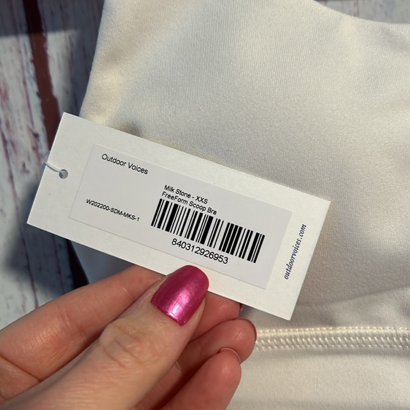 NWT Outdoor Voices Freeform scoop bra - Picture 4 of 6